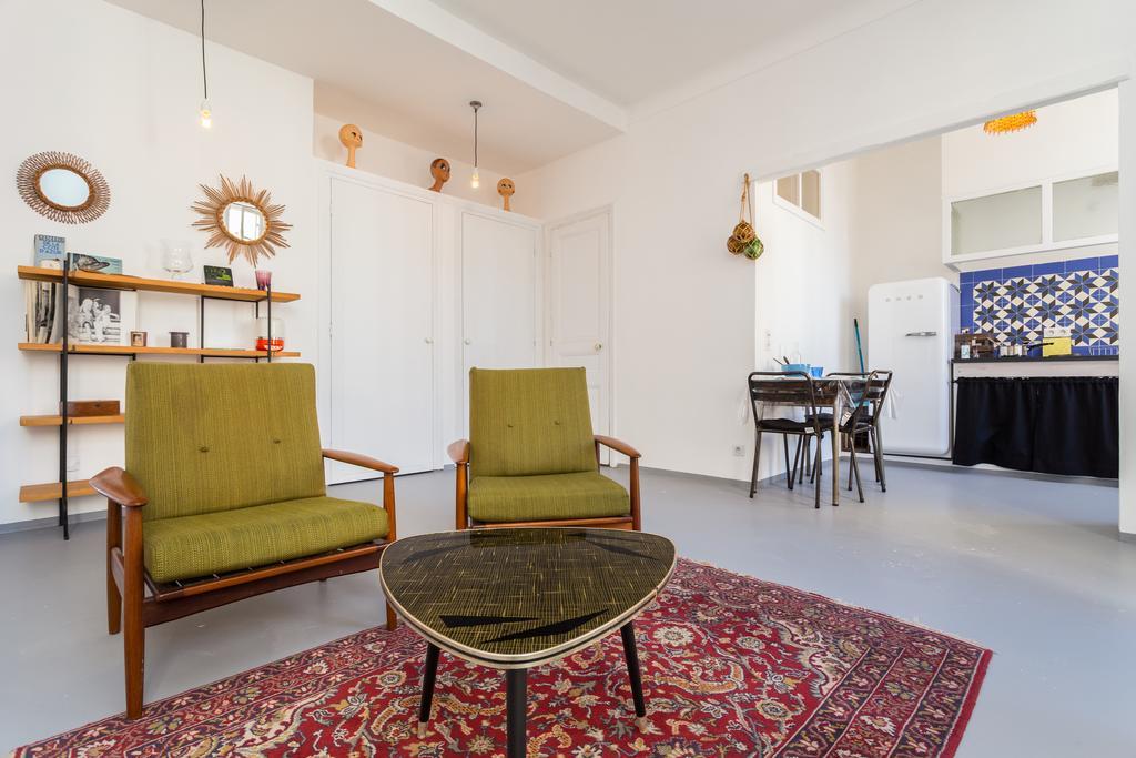 Appartement Le Fighiera Nice Oda fotoğraf